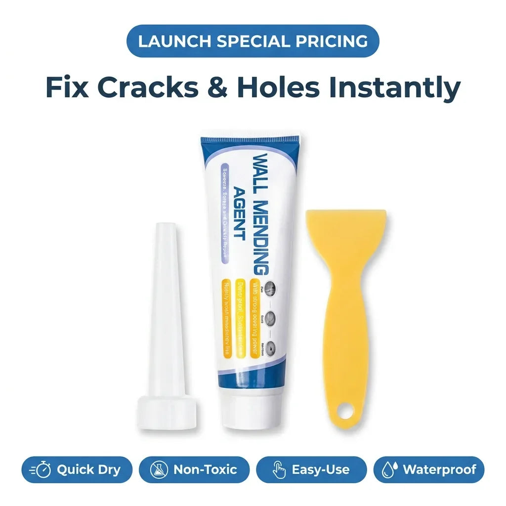 Wall Repair Putty Precision Nozzle Quick-Drying & Paintable