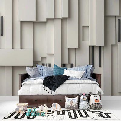 Wallpaper 3D Geometric Depth Effect