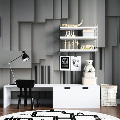 Wallpaper 3D Geometric Depth Effect