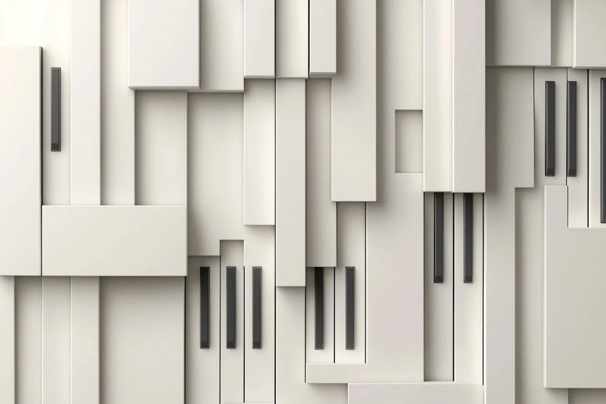 Wallpaper 3D Geometric Depth Effect