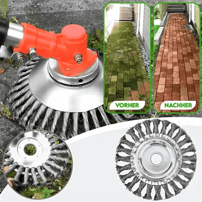 Weed Trimmer Head 36 Braided Carbon Steel Universal Fit