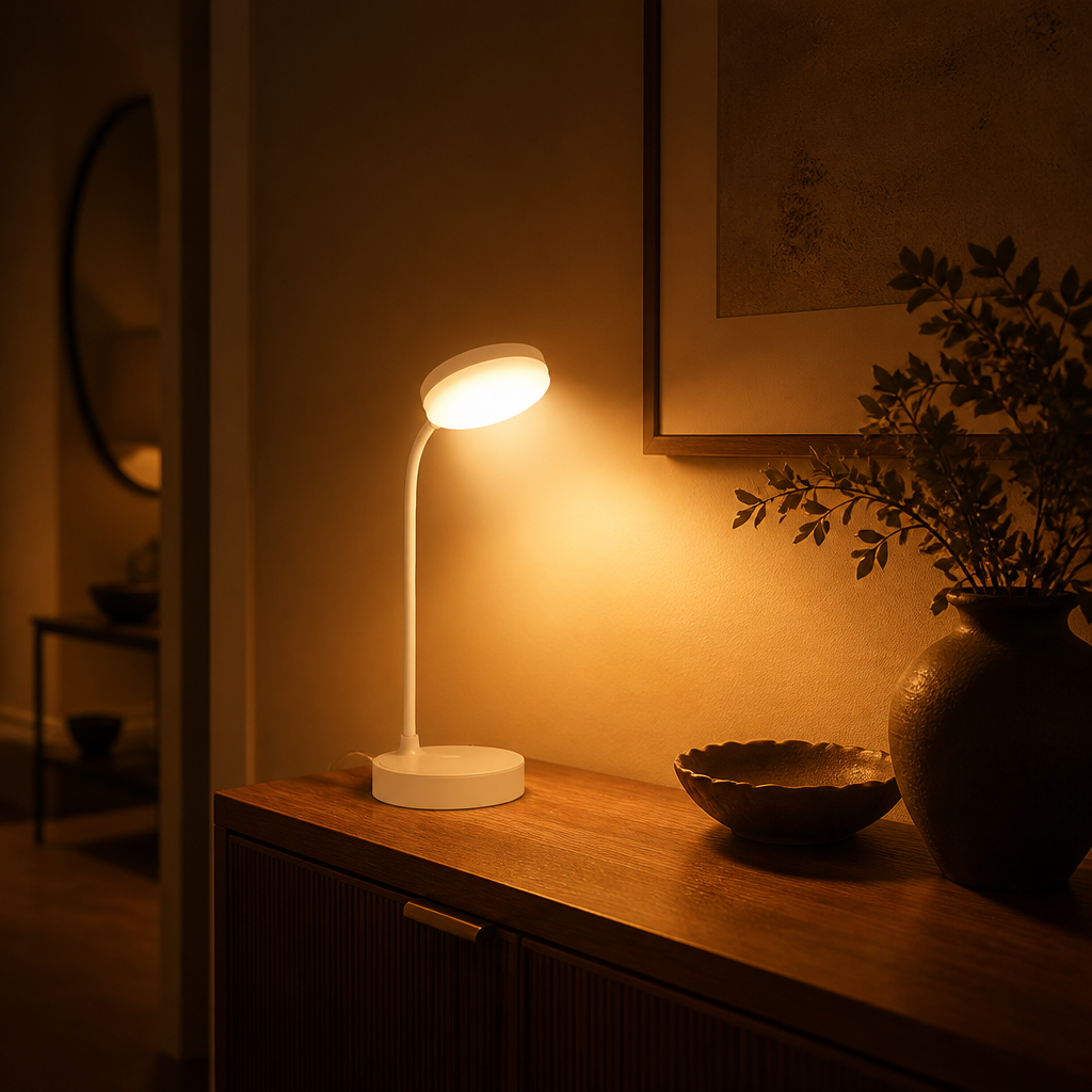 White LED Table Lamp