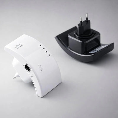 Wi-Fi Range Extender Plug-and-Play Up to 300 Mbps