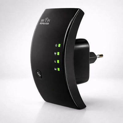 Wi-Fi Range Extender Plug-and-Play Up to 300 Mbps