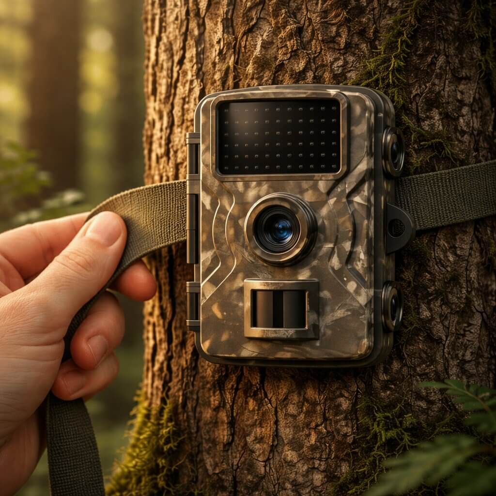 Wildlife Camera Infrared Night Vision Motion-Activated Weatherproof Housing