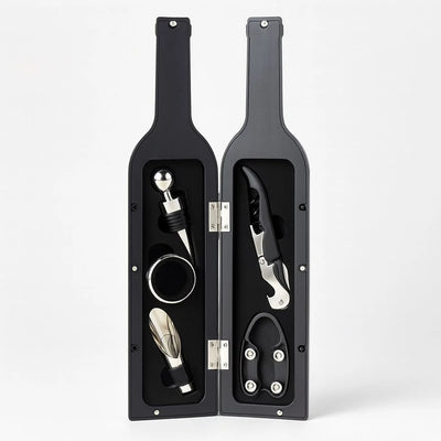 Wine Gift Set Magnetic Bottle Box Five Piece