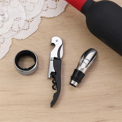 Wine Gift Set Magnetic Bottle Box Five Piece